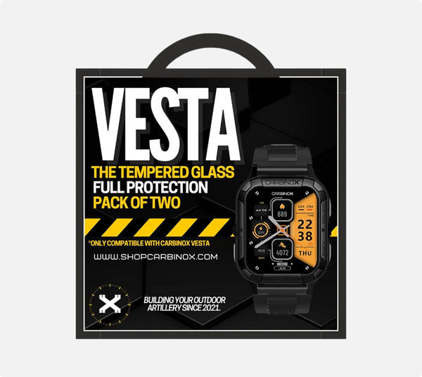 2x Tempered Glass Pack for Carbinox Vesta