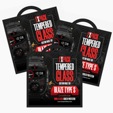 Tempered Glass for Carbinox Blaze Type S [TRI-PACK]