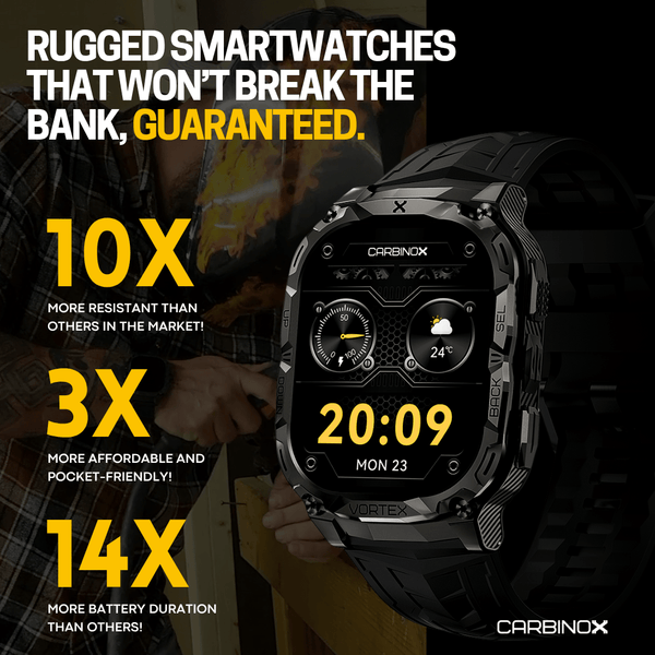 Carbinox Vortex – Durable Smartwatch