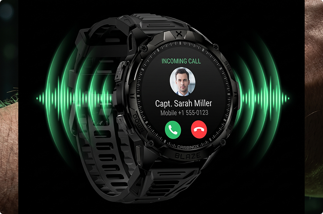 CALL STRAIGHT FROM YOUR WRIST