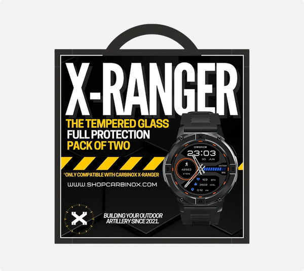 2x Tempered Glass Pack for Carbinox X-Ranger
