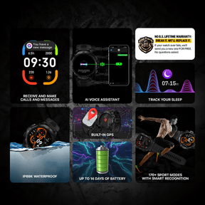 Carbinox Blaze – Heavy Duty Smartwatch