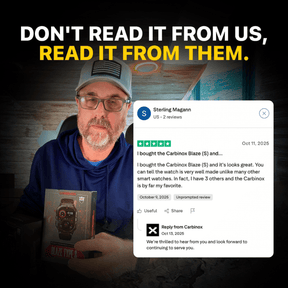 Carbinox Blaze – Heavy Duty Smartwatch