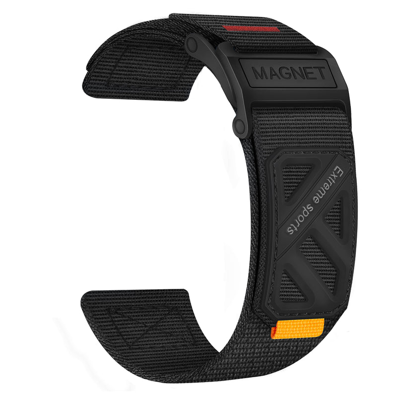 Black Blue Apex Band #17 [22mm] - Camouflage Nylon 22mm Smartwatch Band - Image 2