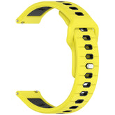 Yellow Black Volt Band #21 [22mm] - Carbinox 22mm Smartwatch Band