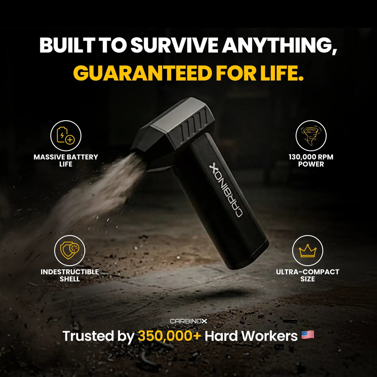 Truemobster x Carbinox – Powerblast Pro Blower