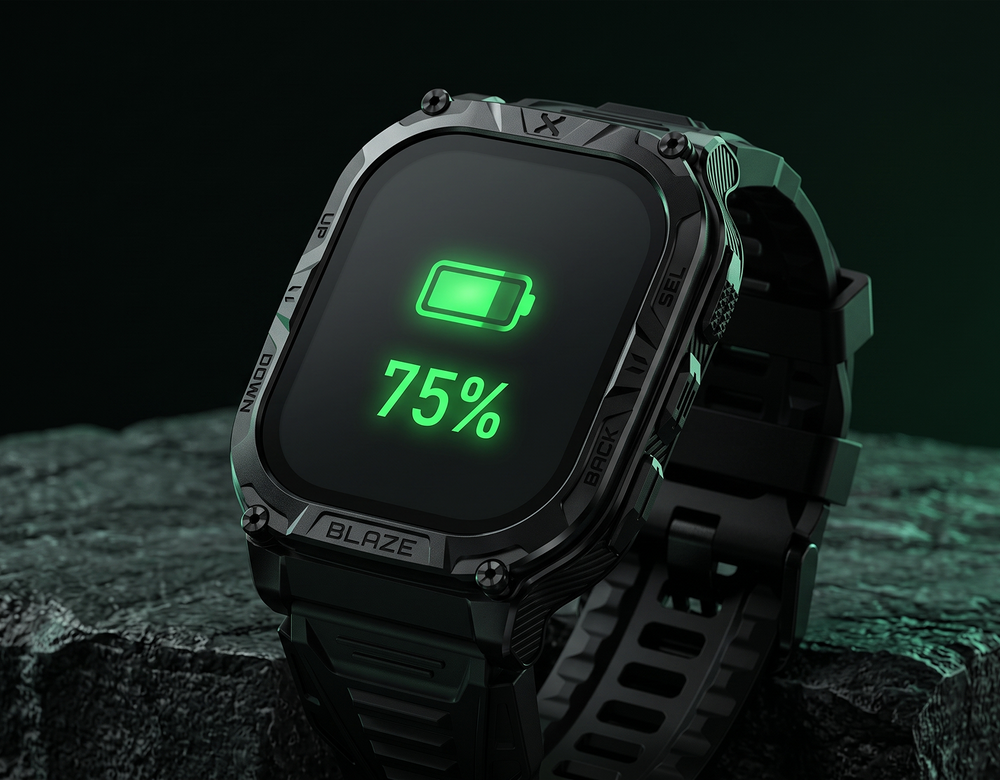 UP TO 14 DAYS.::ONE CHARGE.